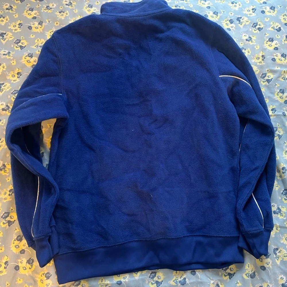 NFL Football NY Boys Giants Red and Blue Fleece Pullover